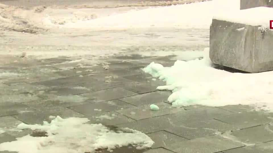 Concord, New Hampshire snow conditions Crews clear roads, paths