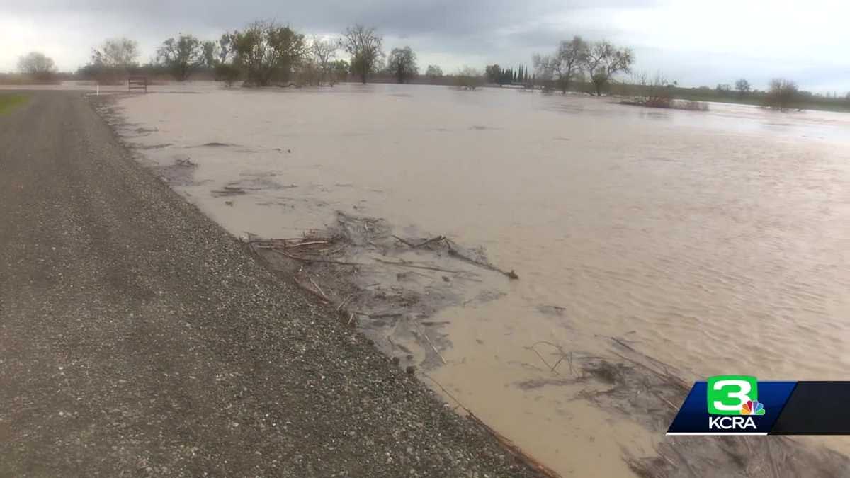 Crews fix levee leak after historic Cache Creek flooding