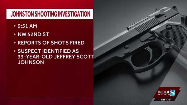 des moines man charged with attempted murder in connection to johnston shooting investigation