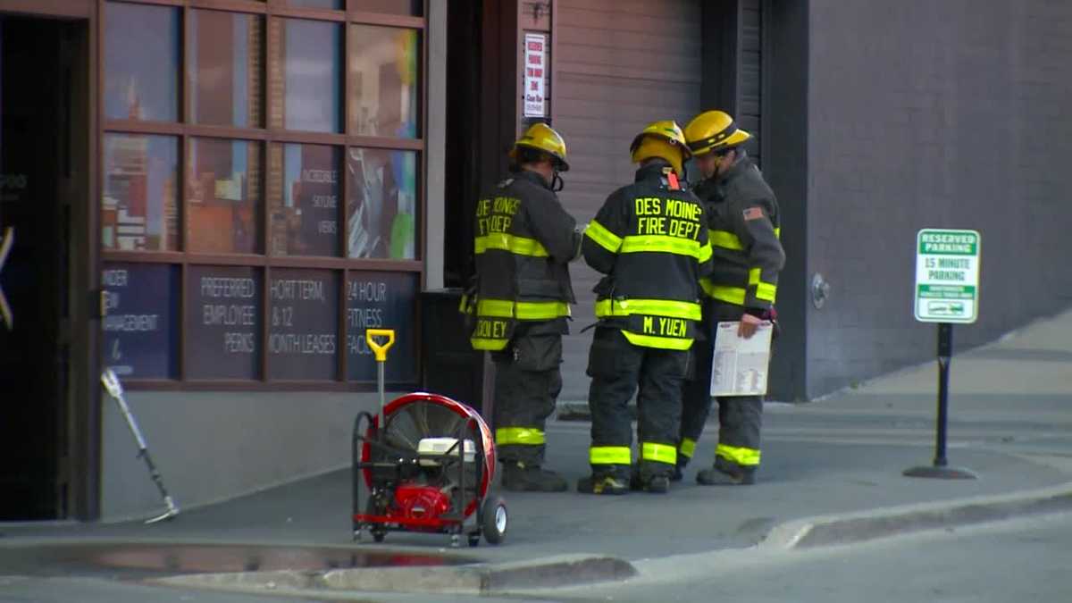 Des Moines Fire Department says sprinkler system put out grease fire in