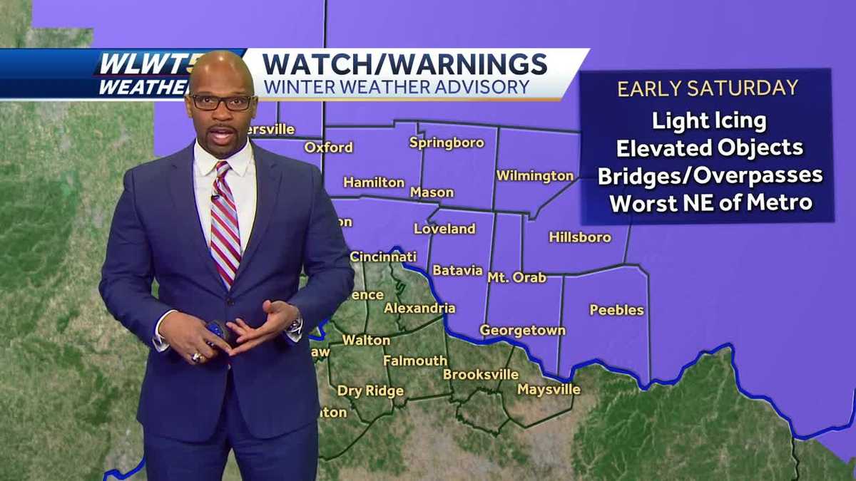 Ice Possible Early Saturday