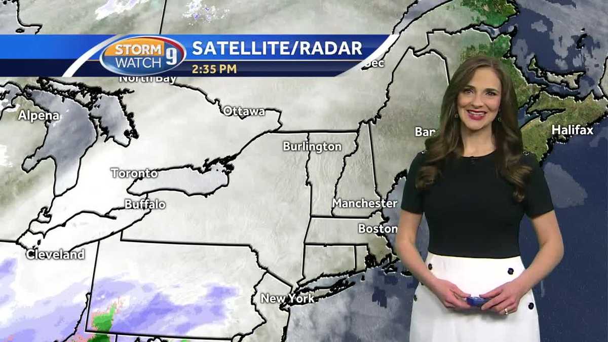 Watch: Snow Moves Through Tonight And Into Sunday Morning