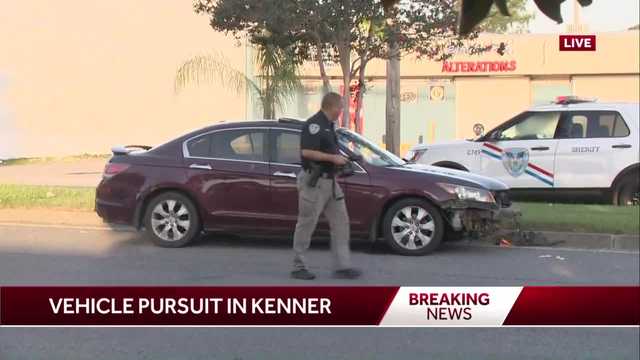 New Orleans police chase carjacking suspect from Gentilly to Kenner, ending in crash - Vimarsana News