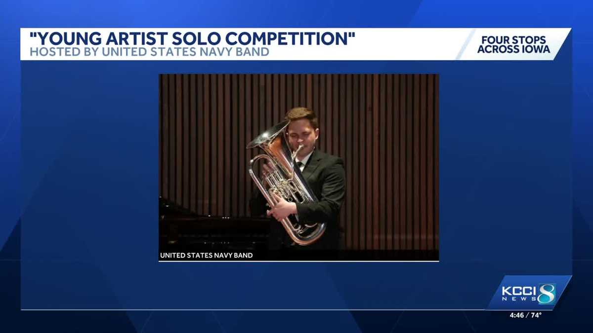Waukee’s Braden Steenhard joins US Navy Band for concert – KCCI