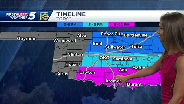 TIMELINE: Severe storms in forecast for Oklahoma - Vimarsana News