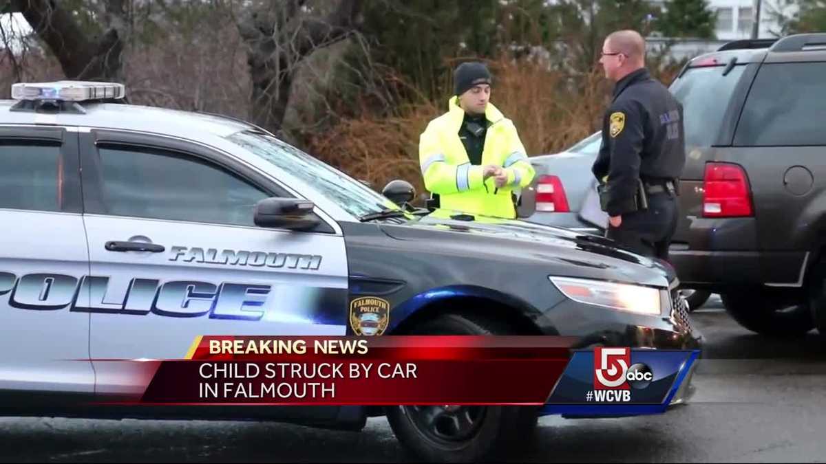 Child hit by car in Falmouth