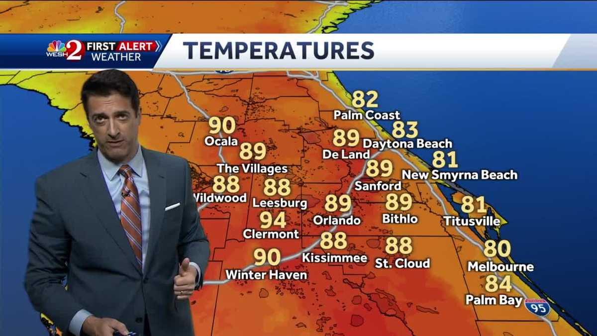 More record heat expected Friday!