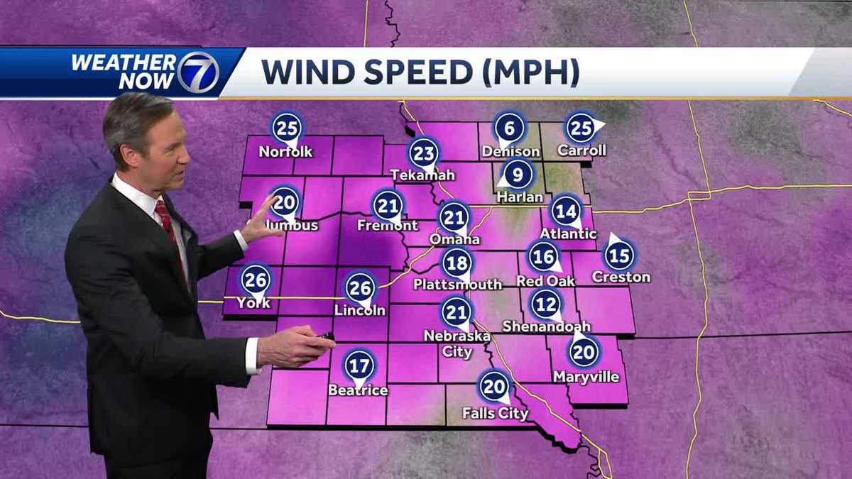 Cold north winds: March 25 Omaha