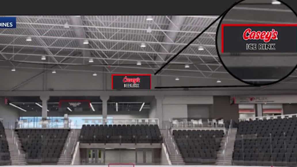 West Des Moines partners with Casey's for new ice rink at the RecPlex