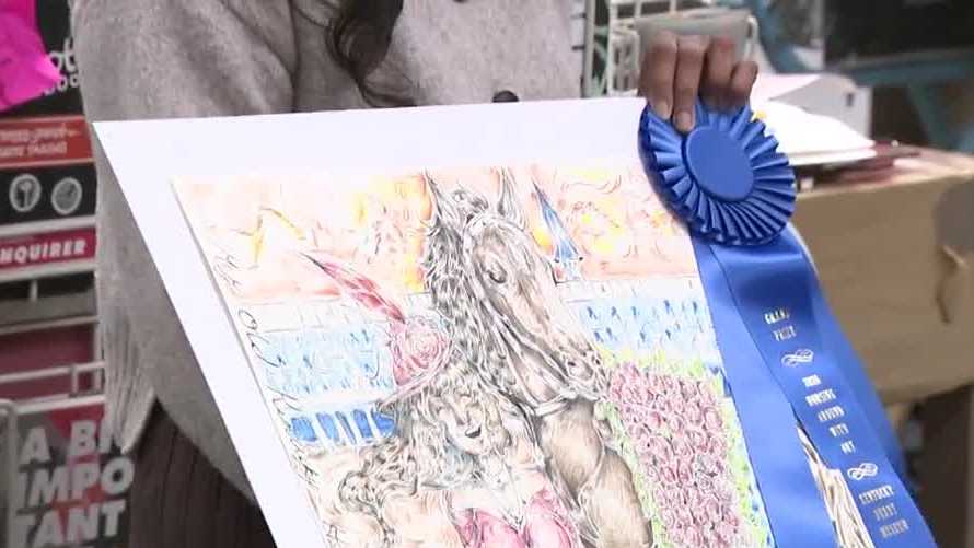 Ballard student wins Kentucky Derby Museum 'Horsing Around with Art' contest