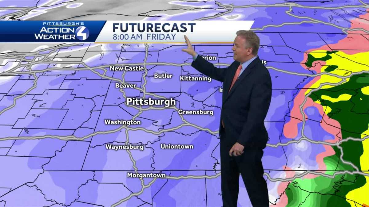 Rain changes to snow overnight, Impact Day Friday
