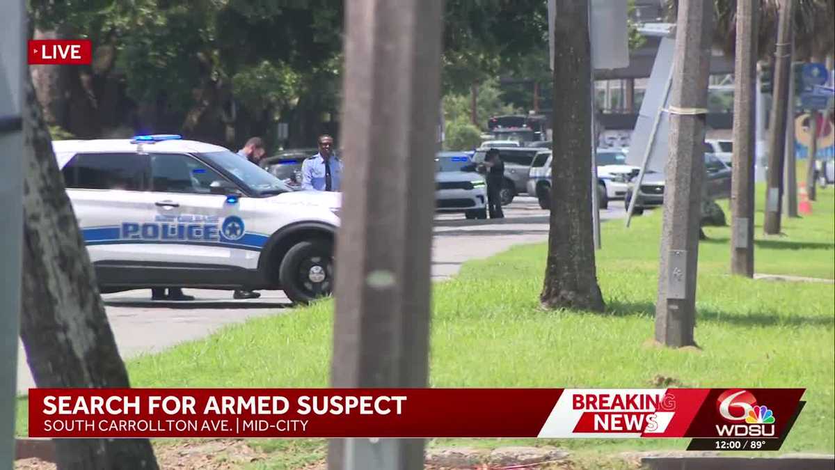 New Orleans Police clear scene of SWAT roll in Mid-City
