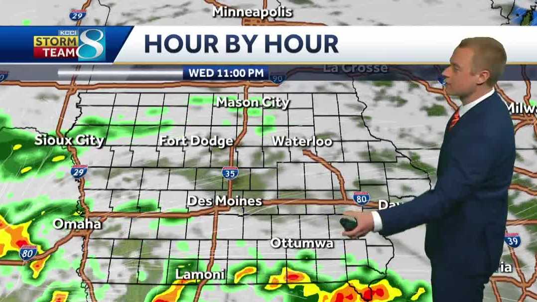 Des Moines forecast: Dry with rain and storm chances this week