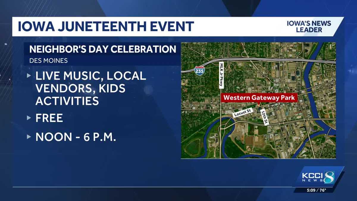 Iowa Juneteenth events honor freedom with celebrations