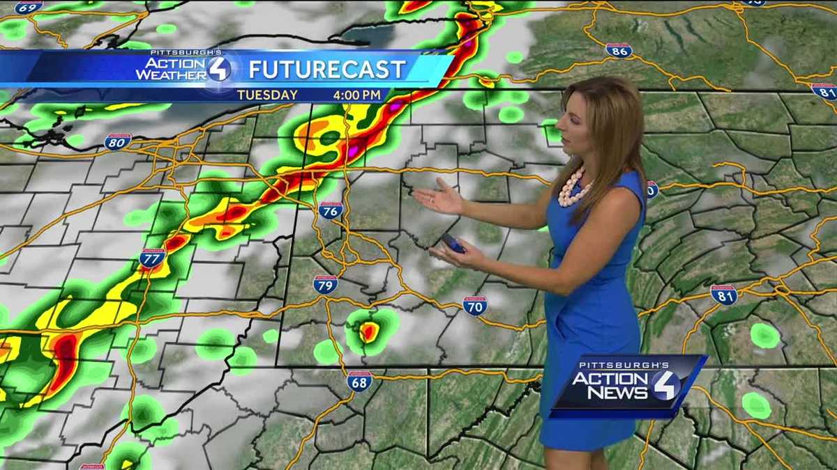 Tuesday morning forecast: Strong to severe storms expected this afternoon