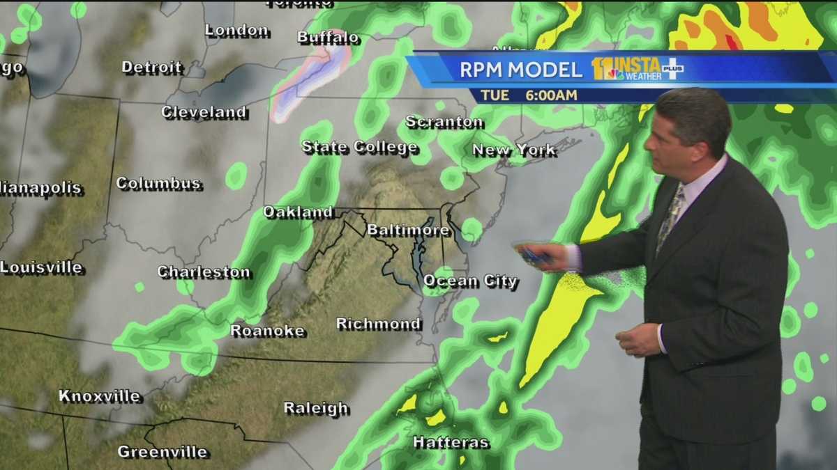 Rain to start off week