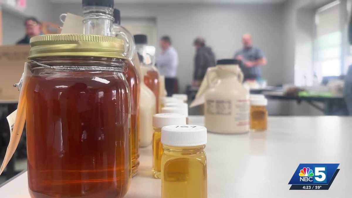Maple syrup across Vermont judged for the 59th annual Vermont Maple Festival