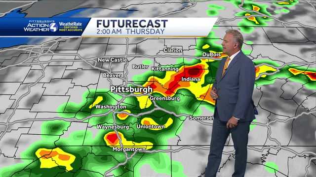 Pittsburgh: Heavy rains, damaging winds forecasted
