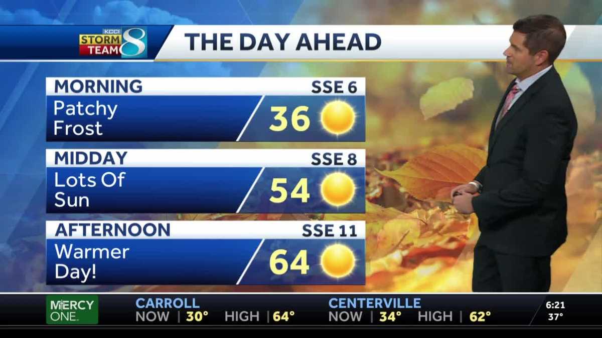 Sunshine makes triumphant return to central Iowa