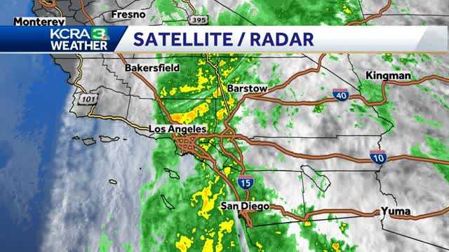 Tropical Storm Hilary bringing clouds and rain to NorCal