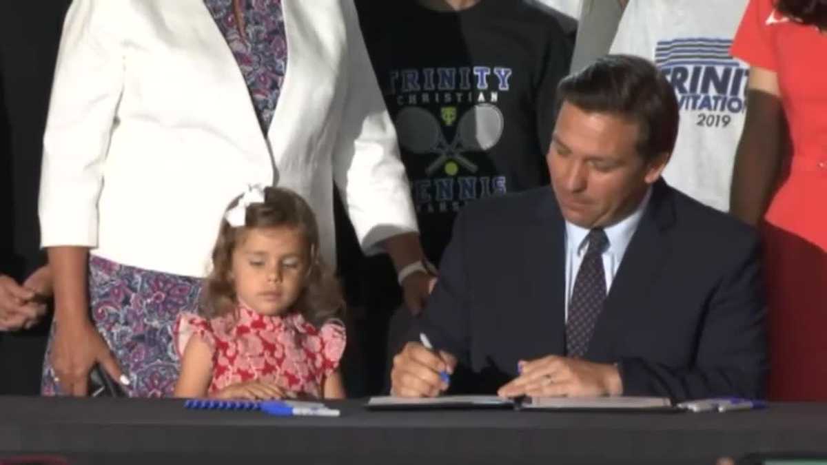 DeSantis signs bill banning transgender females from competing in girls ...