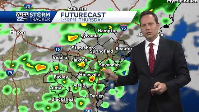 Savannah: Highs in the 90s, spotty showers & t-storms - Vimarsana News