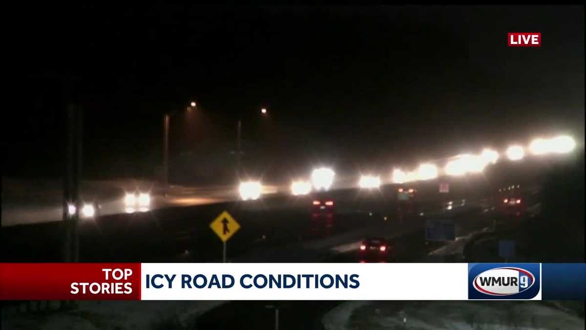 Light snow, mix leads to icy roads for some