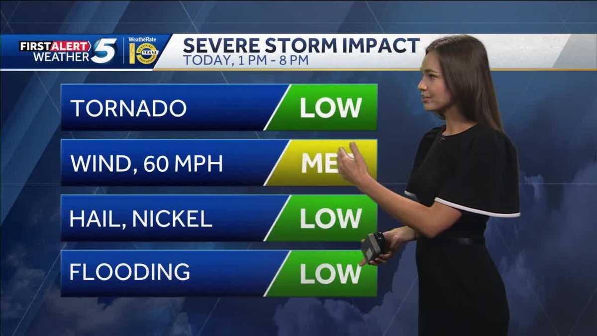 Oklahoma could see strong storms, big wind gusts