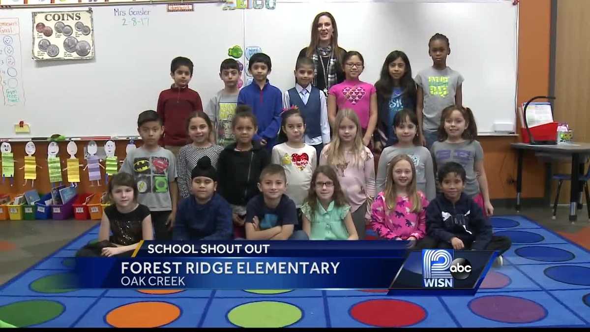 2/17 School Shoutout Forest Ridge Elementary Oak Creek