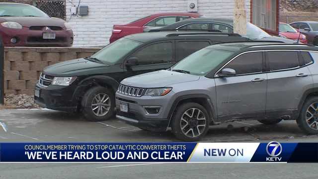 Omaha councilmember trying to stop catalytic converter thefts - Vimarsana News