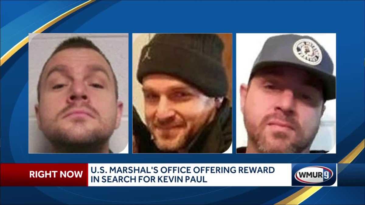 US Marshals Service offers reward in search for Kevin Paul