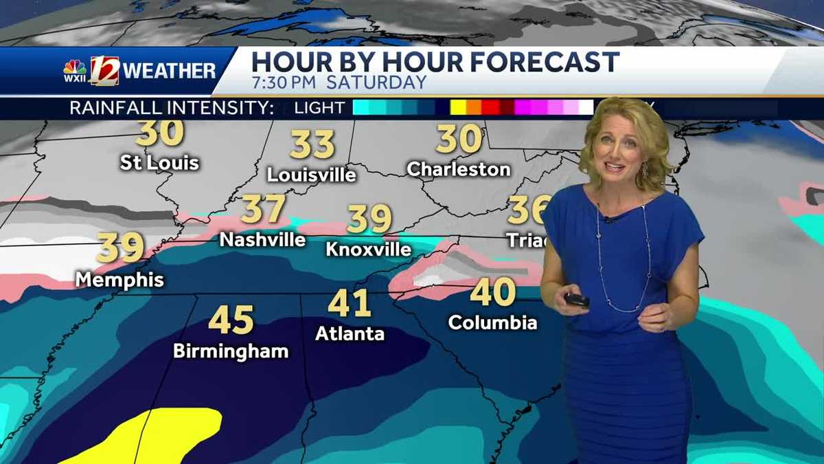 WATCH: Flurries Ending Tonight and Weekend Winter Storm Chances!