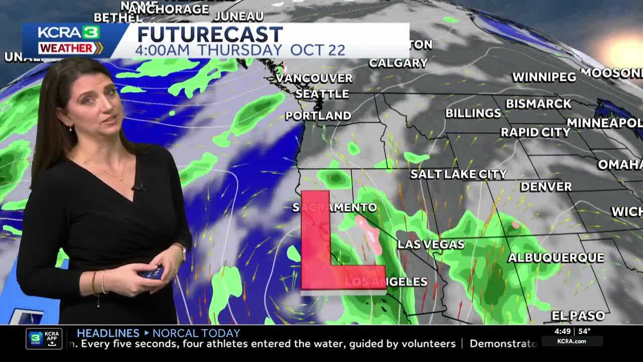NorCal forecast: Cooler, breezy, and chances for rain