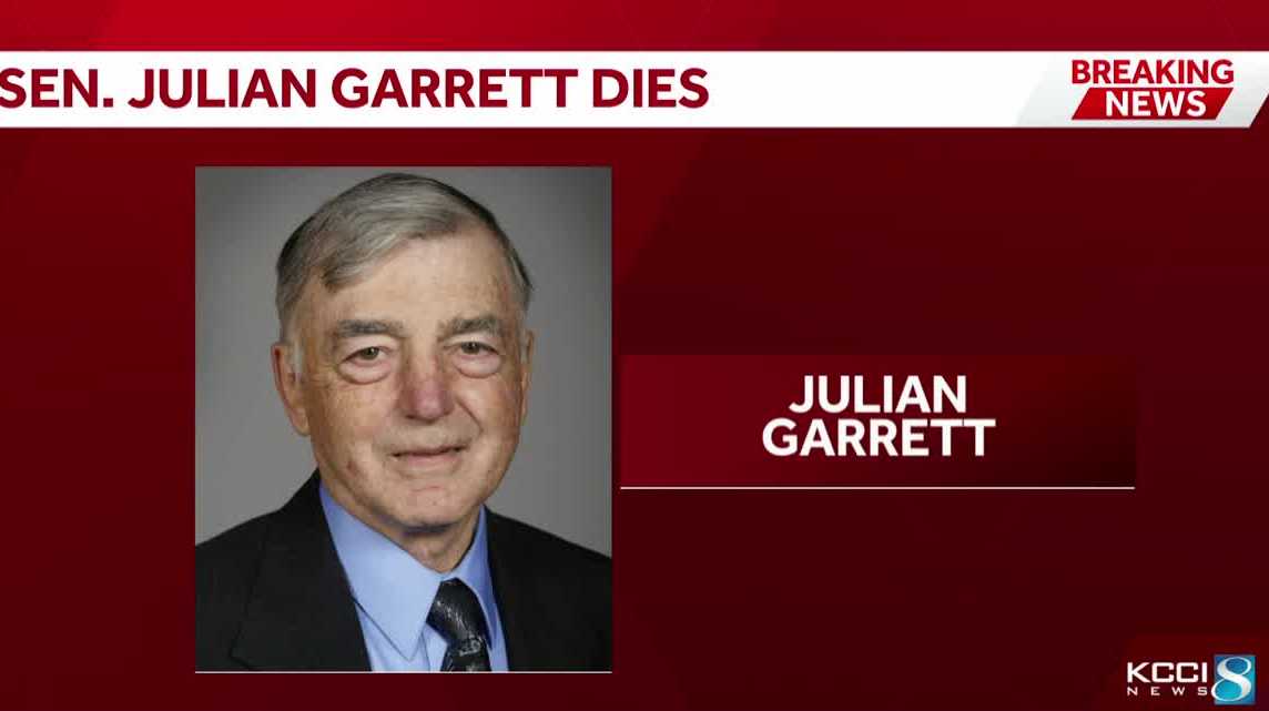 Former Iowa state Sen. Julian Garrett dies at 85