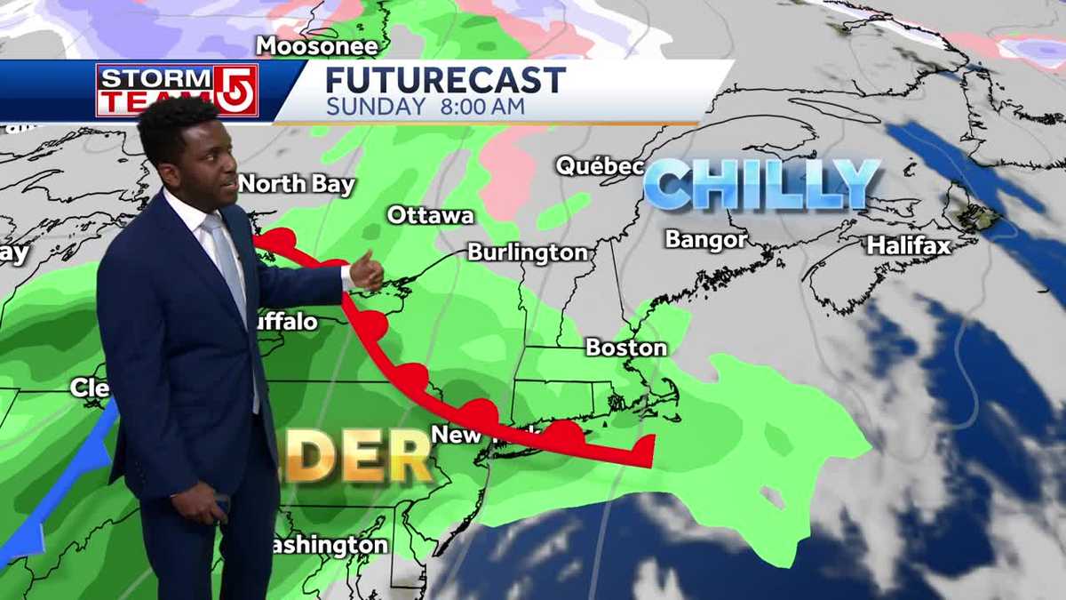 Warming Trends and Rain Affect Multiple Regions