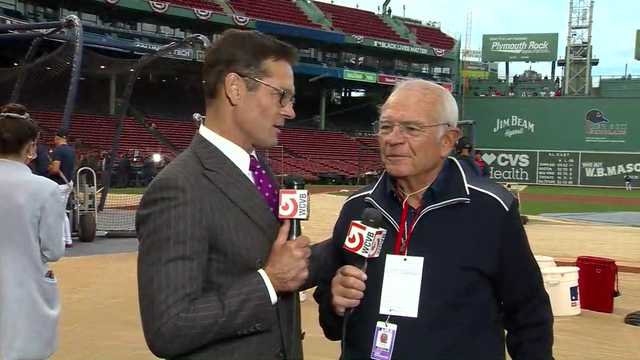 Who does Alex and Joey Cora's mother root for when Red Sox play