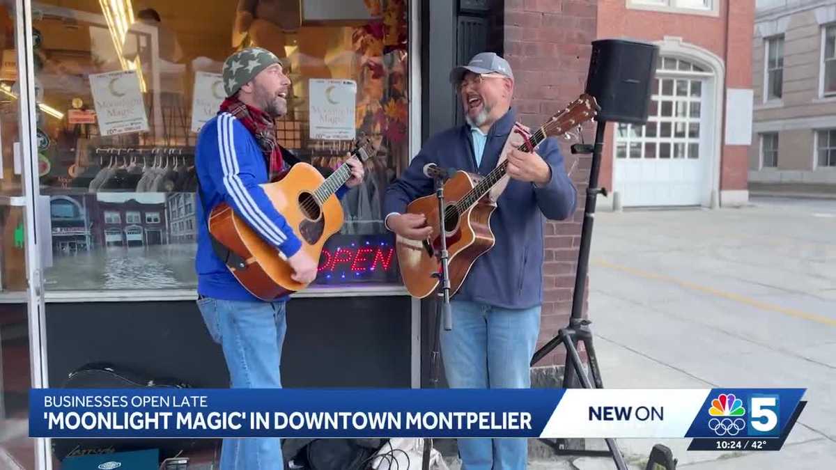 Music in the air for Montpelier's annual 'Moonlight Magic' celebration