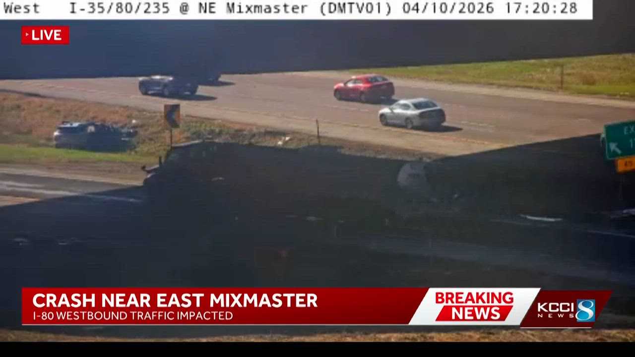 Crash near east mixmaster causes long delays for drivers Friday afternoon