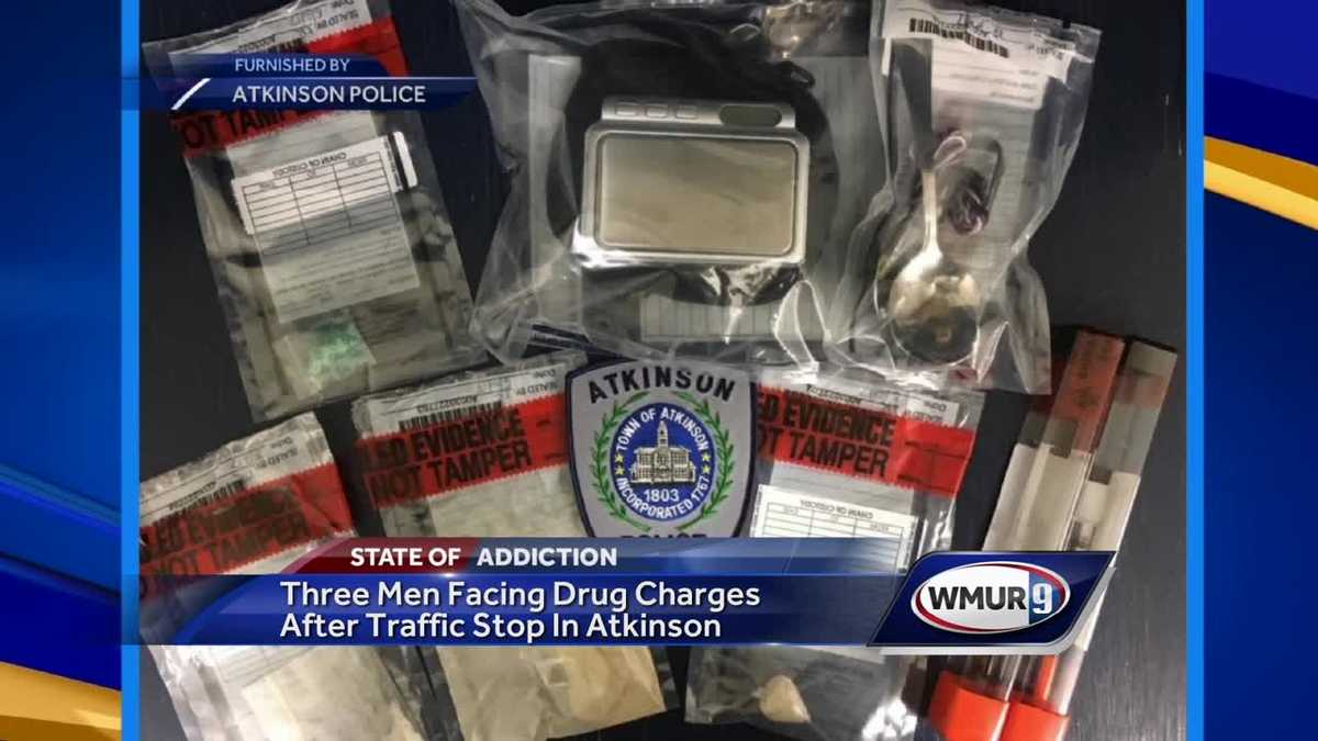 Atkinson police arrest lakes region men on drug charges