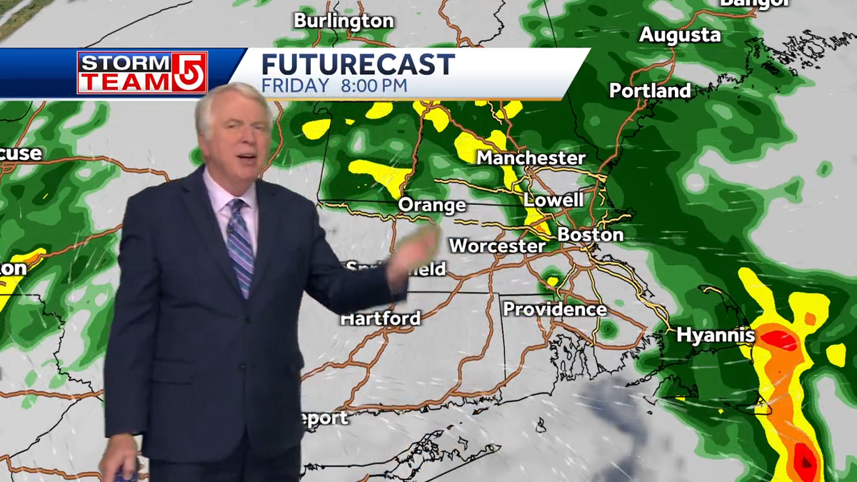 Video: Rainy start to weekend before sun returns