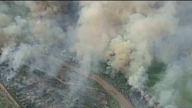 Fire south of belen - Vimarsana News