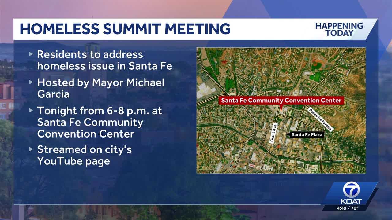 Community Homelessness Summit in Santa Fe