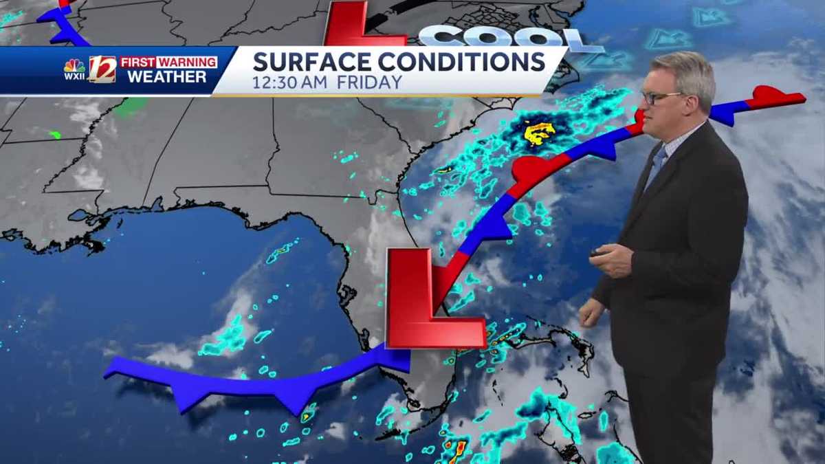 WATCH Cool, windy, wetter pattern