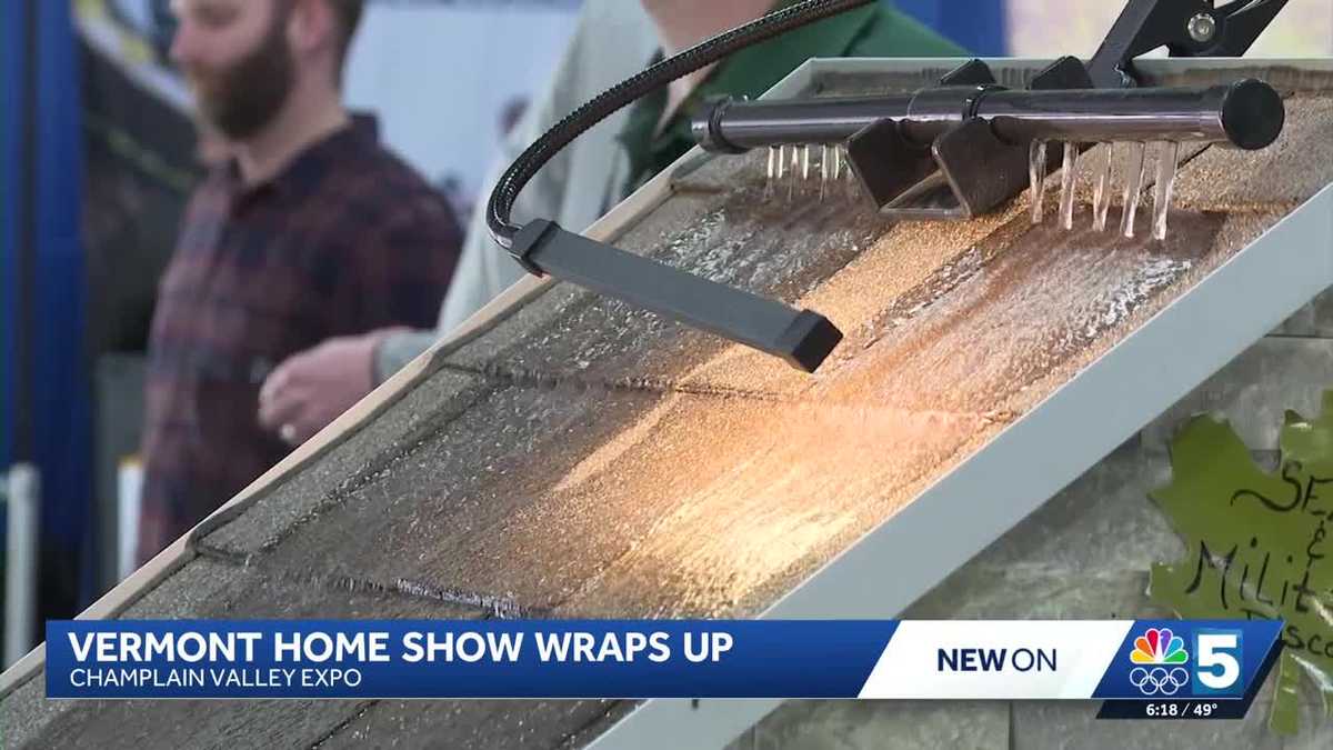 Vermont Home Show wraps up at Champlain Valley Expo