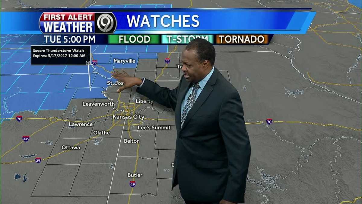 First Alert: Severe thunderstorm watch in effect until midnight