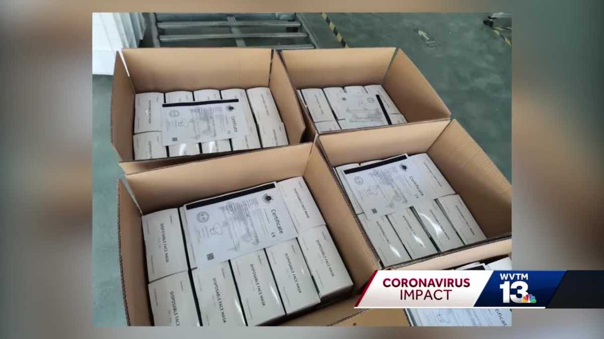 Thousands of unused masks in Birmingham due to incorrect order