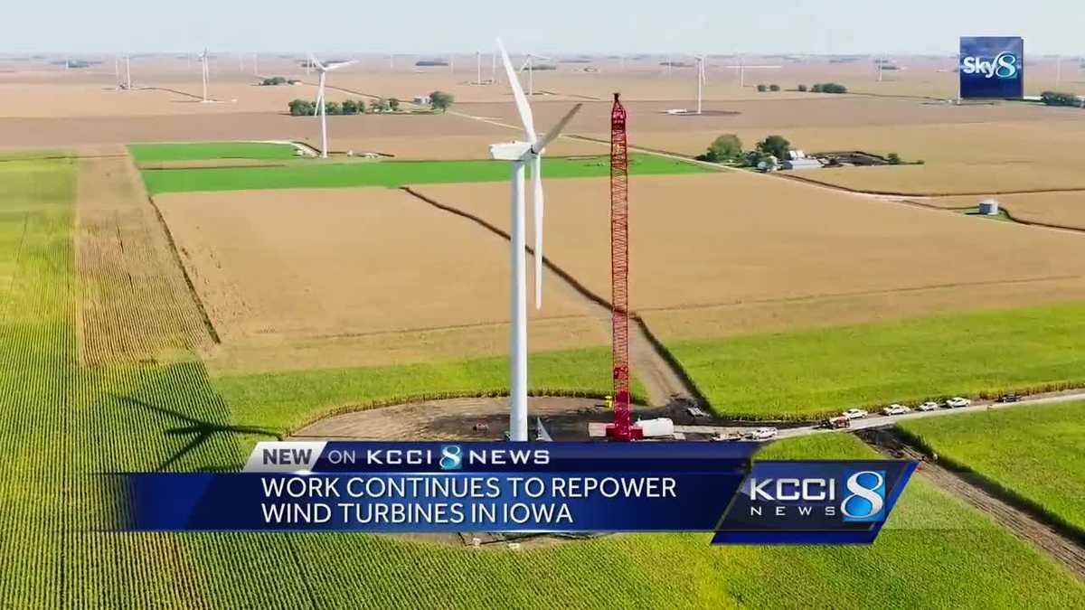 1B update to Iowa wind turbines continues