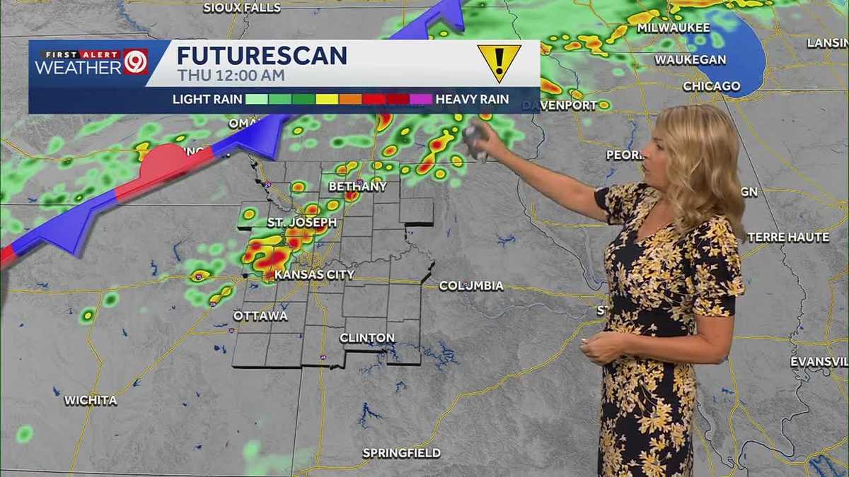 Rain will begin to enter our area today and tomorrow but not everyone will get some