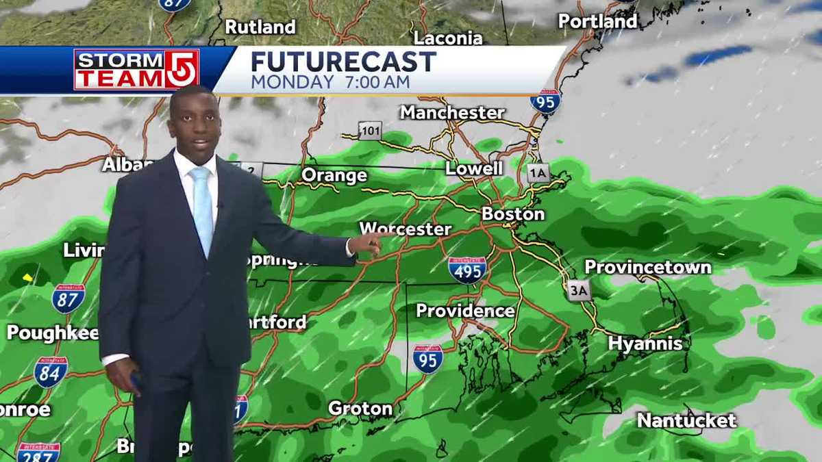 Video: Rain to get steadier, linger into morning commute