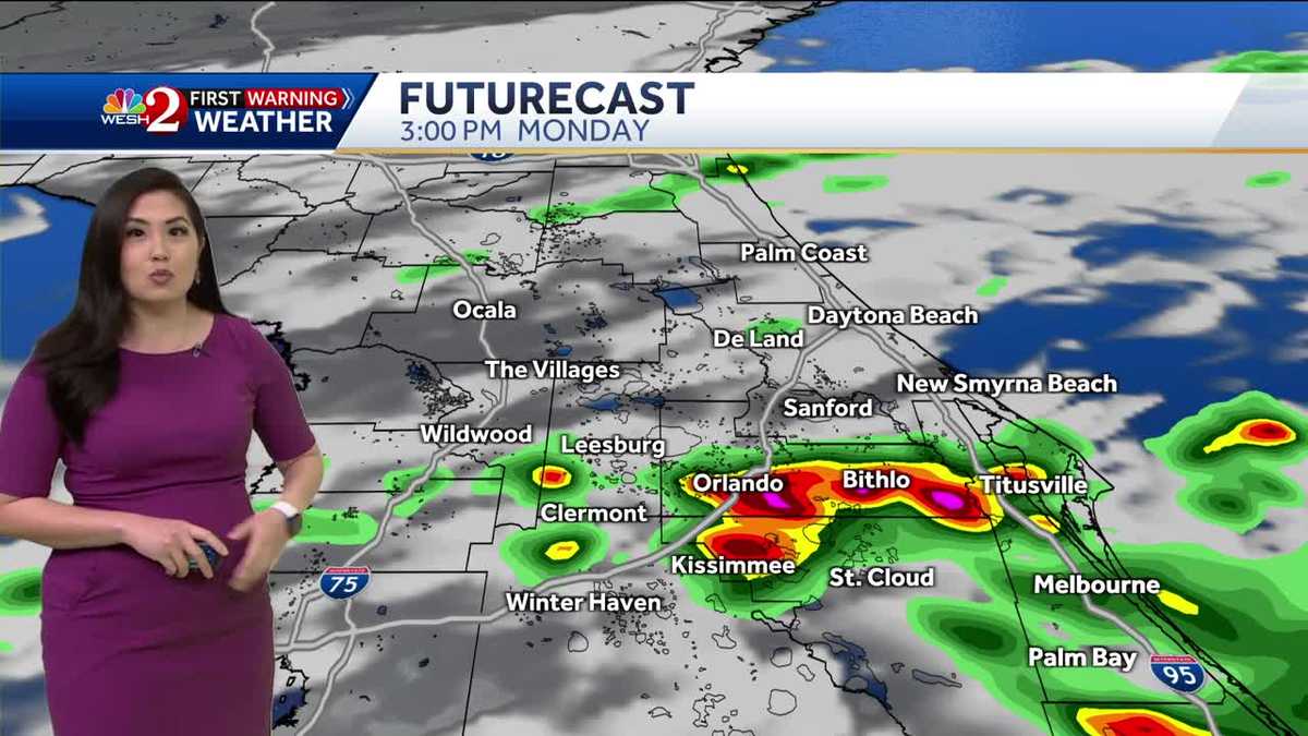 Cold Front Brings Rain and Isolated Storms